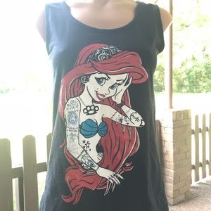 Tattooed Little Mermaid Tank Top